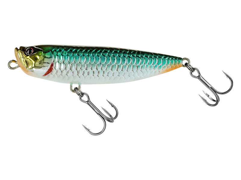 Molix WTD-65 Fat Rattlin' Tarpon Series Surface Lure 6.5cm (6g) - Brown Back Prey Fish