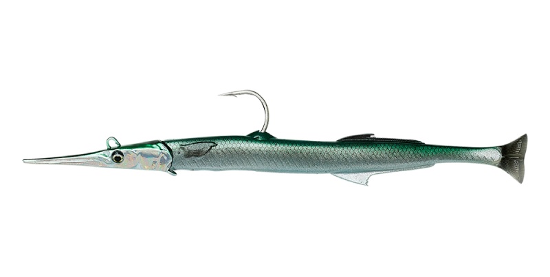 Savage Gear 3D Needlefish Pulsetail 30cm 105gr (2+1pcs) - Green
