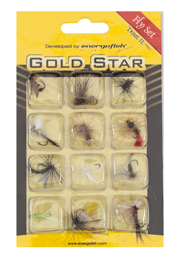 Energo Gold Star Fly Set Trout - Energo Gold Star Fly Set Trout II: