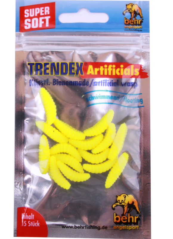 Behr Trendex Imitation Mealworms - Fluo Yellow