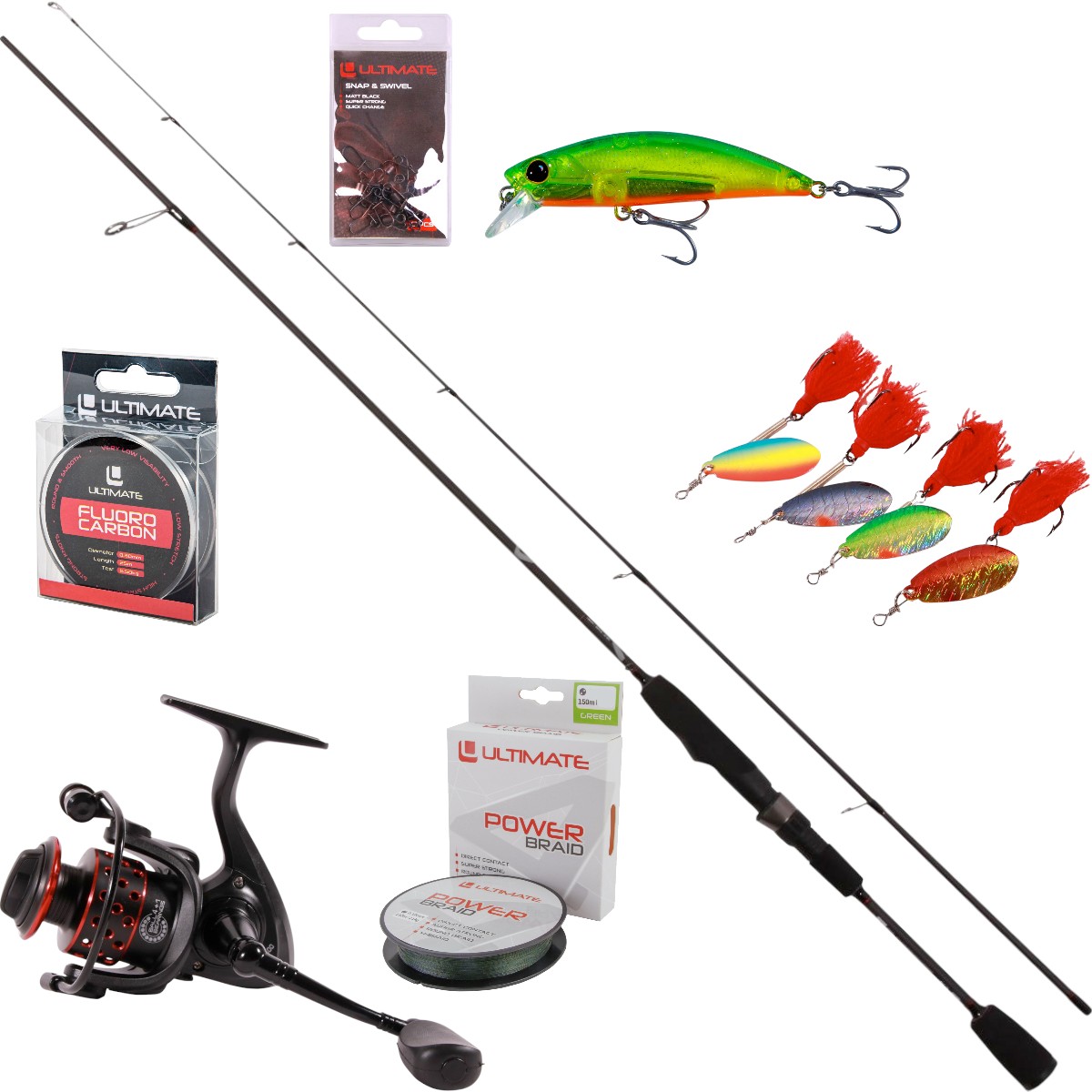 Ultimate Trout Lure Rod Set