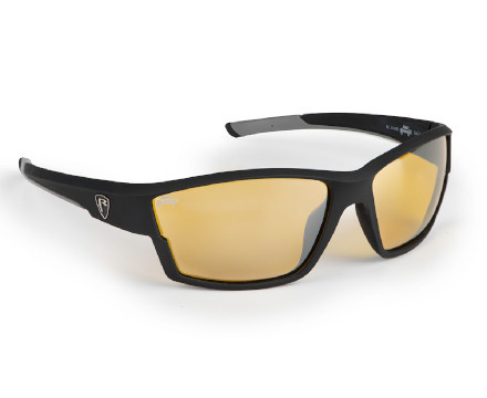Fox Rage Matt Black / Amber Mirrored Sunglasses