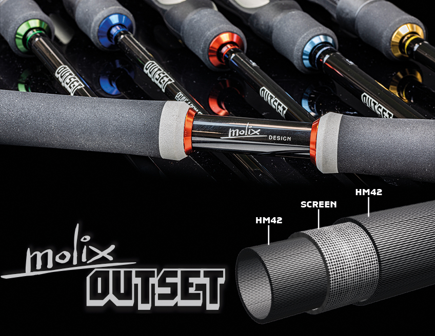 Molix Outset All Round Spin rod 2.50m (10-35g)