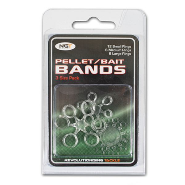5 packs of NGT Bait Bands