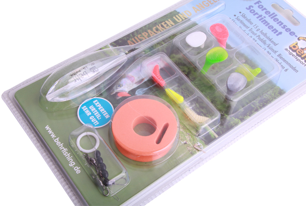 Behr Ready to Fish Trout Pack, complete sbirulino rig for trout fishing!