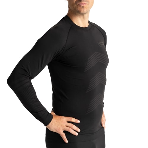 Adventer Underwear T-Shirt Titanium & Black