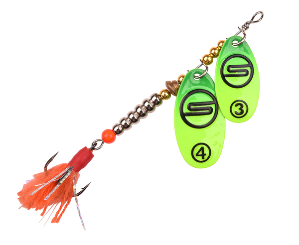 Spro Splash Tandem Spinner 10cm (9g) - Firetiger