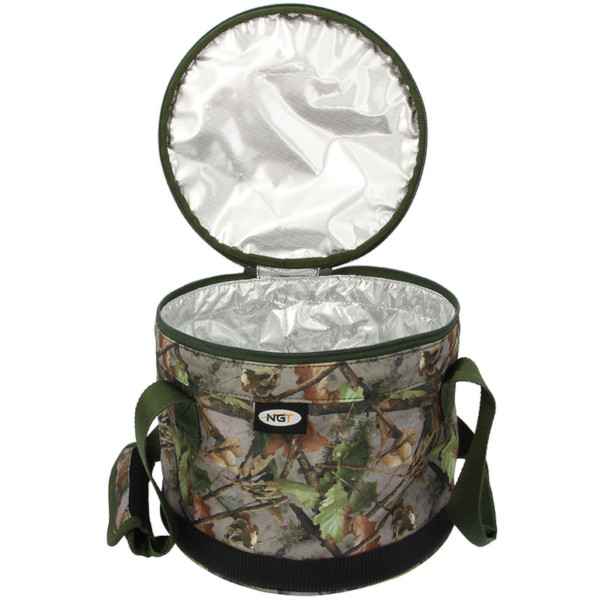 NGT Collapsible Bait Bin Camouflage 25 x 22 cm
