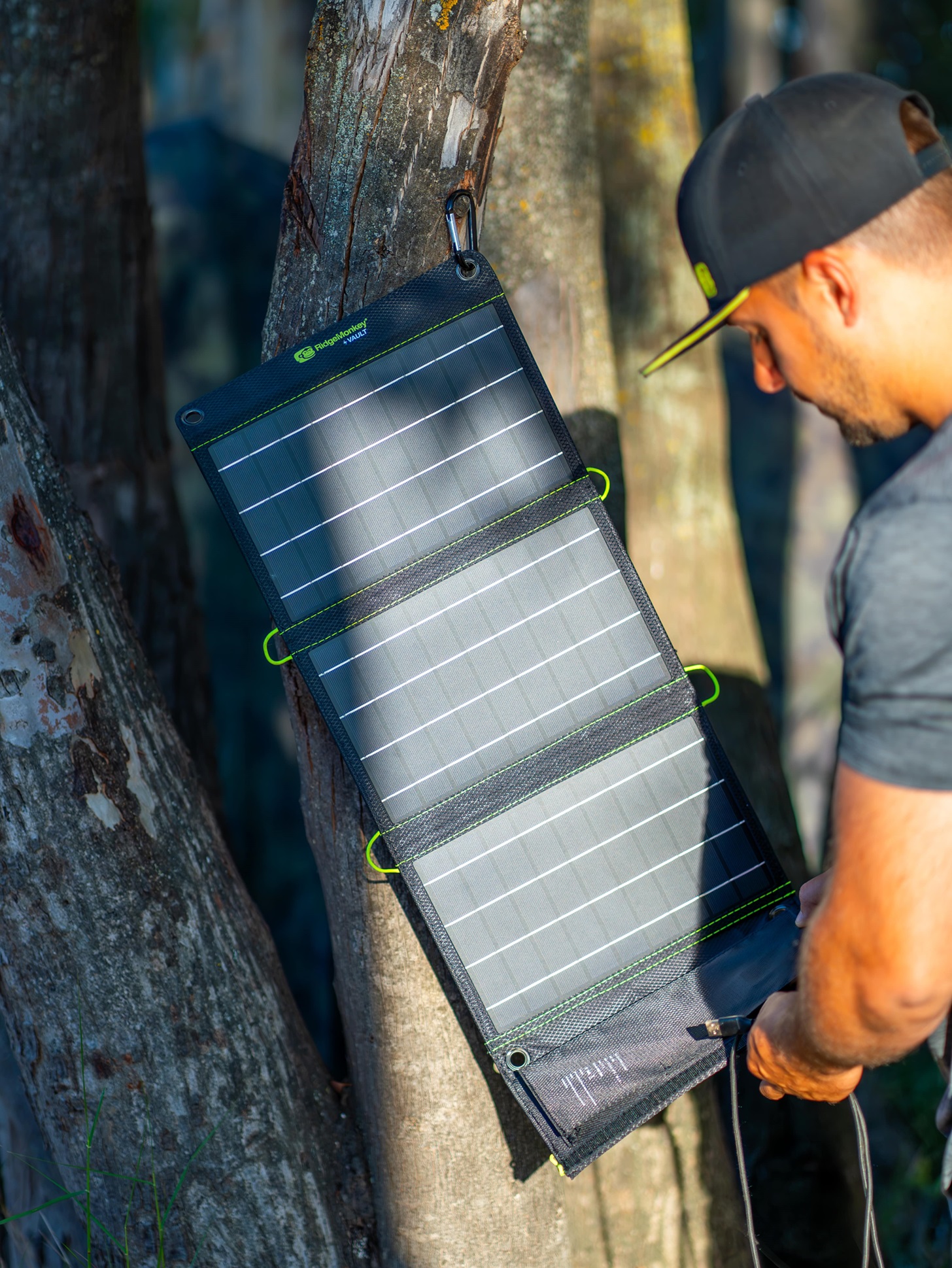 Ridgemonkey Vault QC3.0 Solar Panel USB-A 21W