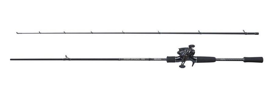 Abu Garcia Fast Attack Pro Pike Baitcaster Rod Set 2.1m (20-70g)