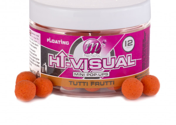 Mainline Hi-Visual Pop-Ups 15mm (250ml) - Tutti Frutti