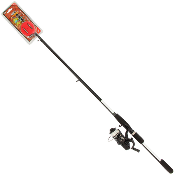 NGT Drop Shot Combo including rod, spinning reel, line, drop shot rigs, lead and soft baits