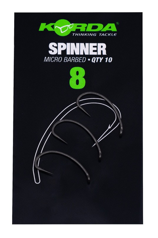 Korda Spinner Barbless Carp Hook (10 pieces)