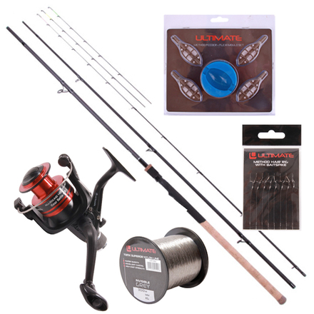 Allround Method Feeder Set with NGT rod, Shimano reel and