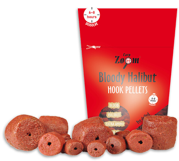 Carp Zoom Strawberry Halibut Hook Pellets 150 g