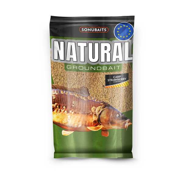 Sonubaits Natural Carp Strawberry Groundbait (1kg)