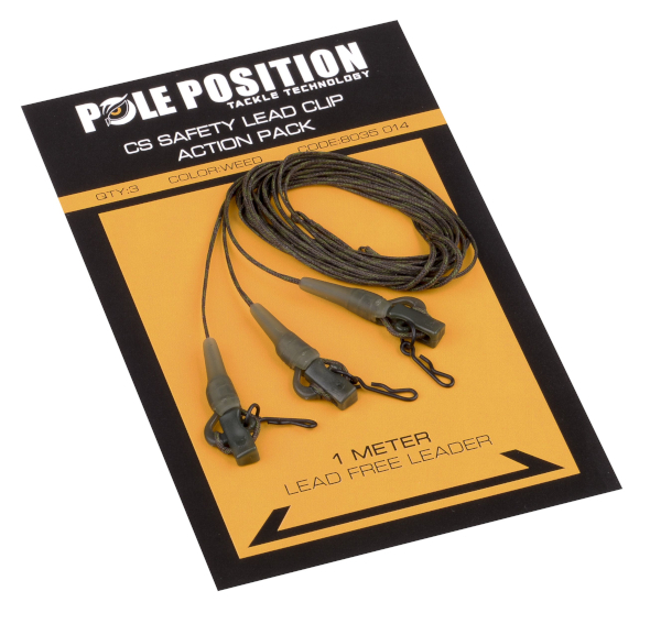 Pole Position CS Leadclip + Leader Action Pack (3pcs) - Pole Position CS Leadclip + Leader Action Pack (3pcs)