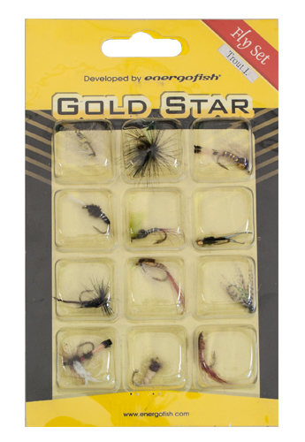 Energo Gold Star Fly Set Trout - Energo Gold Star Fly Set Trout I: