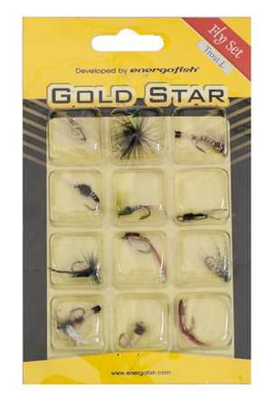Energo Gold Star Fly Set Trout
