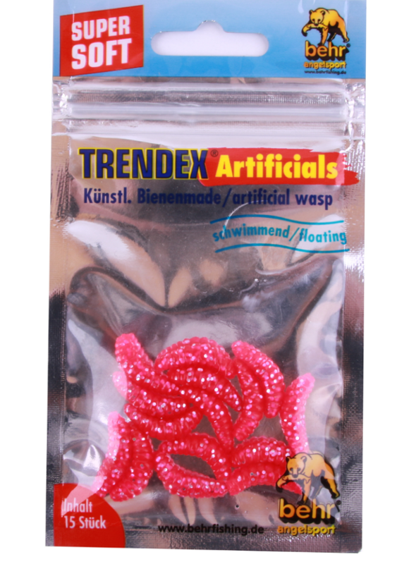 Behr Trendex Imitation Mealworms - Pink Glitter