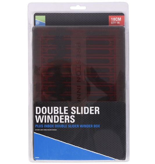 Preston Double Slider Winders In A Box - 18cm