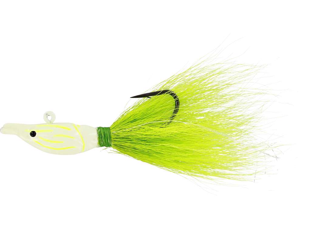 Westin Bucktail Shrimp Jig 13cm (57g) - Glow Shrimp