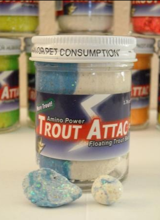 Top Secret Trout Attac Trout Dough - Blue White