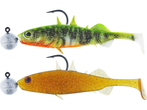 Westin Stanley The Stickleback Shadtail R 'N R 7.5cm (7g) Mix (2 pieces) - Dark Water Mix 11