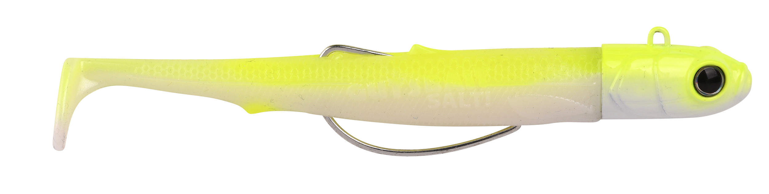 Spro Gutsbait Salt Sea Fish Softbait 8cm (15g) - Chartreuse Minnow