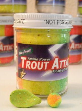 Top Secret Trout Attac Trout Dough - Rainbow Yellow