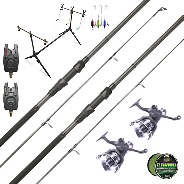 JRC Cocoon Basic Carp Set With Rods, Reels And Accessories!