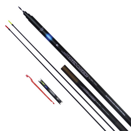 Middy 'Ready To Go Commercial Fishing' Concept, complete pole rod set with built-in elastic!