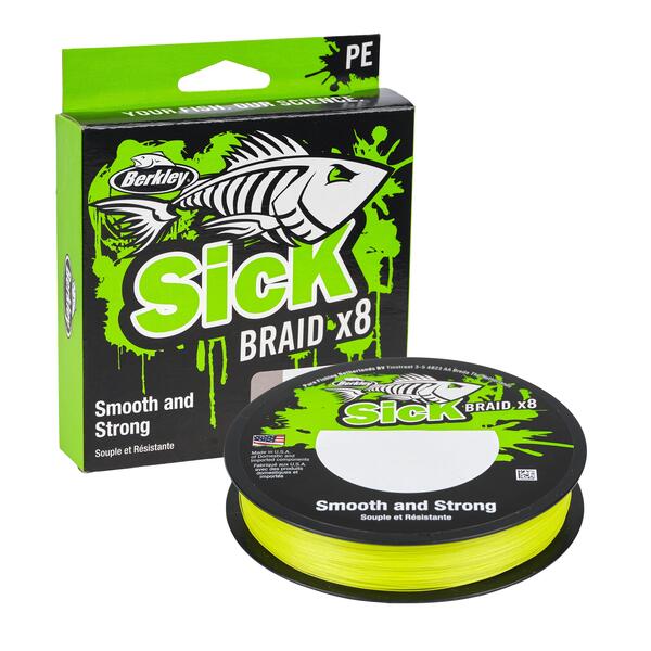 Berkley Sick Braided Line Flame Green 2000m