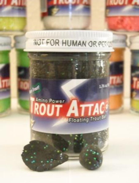 Top Secret Trout Attac Trout Dough - Black Flash