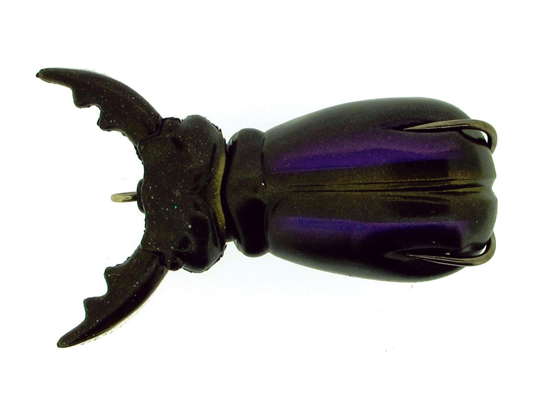 Molix Supernato Beetle Surface Lure (7,5cm | 17g) - Black Scrabble Top