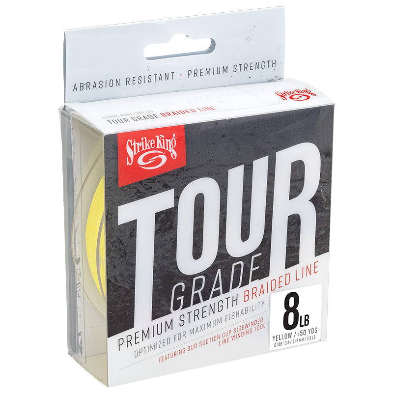 Strike King Tour Grade Braid Yellow (140m)