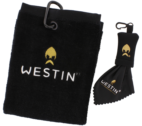 Westin Viking Pack met jacket, cap, towel, lens cloth and lures! - Westin Pro Towel & Lens Cloth