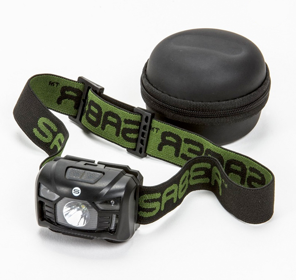 Saber Sensor Beam Headlight with rechargeable battery