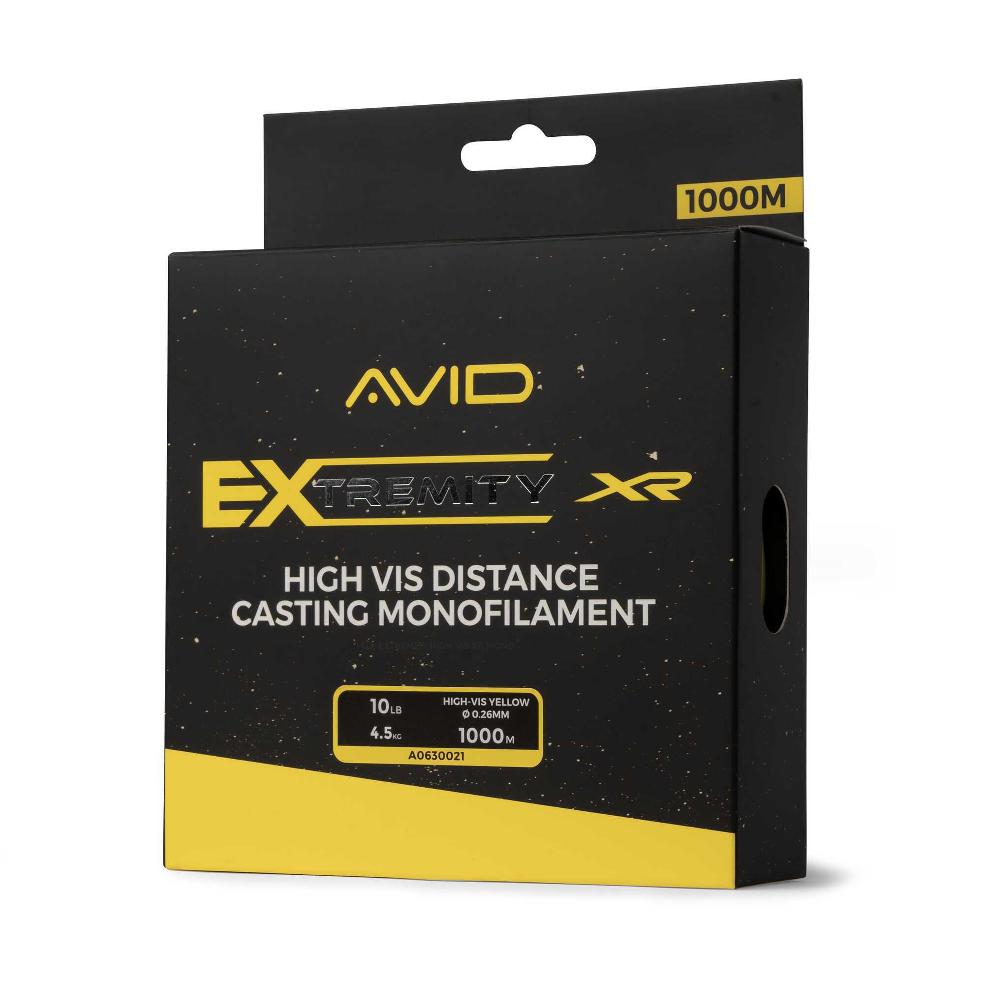 Avid Extremity Hi-Vis XR Mono Nylon Fishing Line 1000m