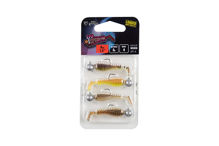 Fox Rage Micro Spikey Fry Mixed UV Colour Pack Loaded Softbaits 4cm (3g) (4 pieces)