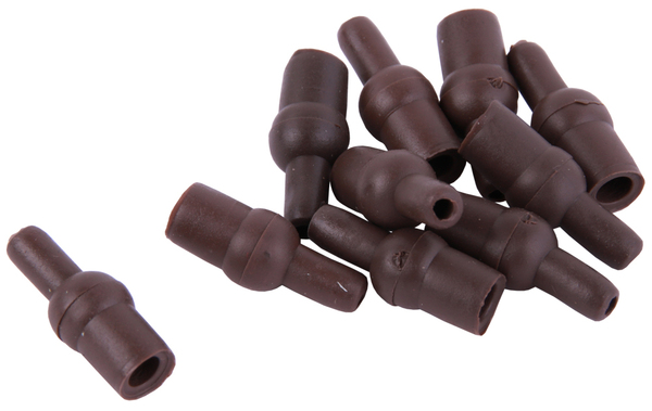 Rod Hutchinson Tulip Beads 10 pcs - Brown