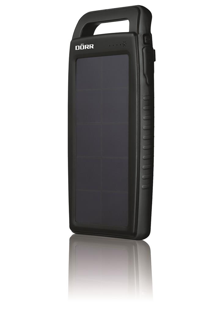 DÖRR SC-10000 Solar Power 10000mAh Power Bank, solar charging and USB