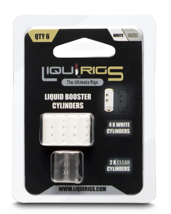 Liquirigs Liquid Booster Cylinders - White & Clear