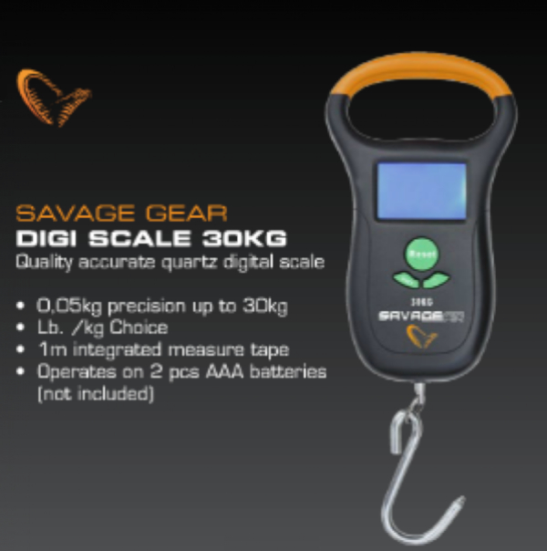Savage Gear Digi Scale: Accurate & Reliable Fishing Weighing Scale