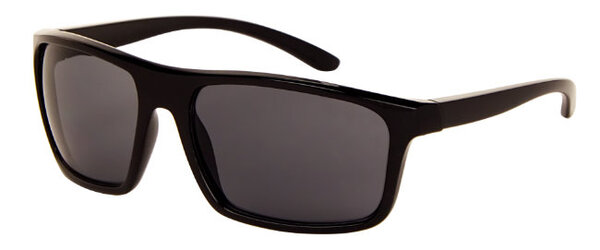 Sport Polarized Sunglasses - Matt Black Frame, Grey Lens