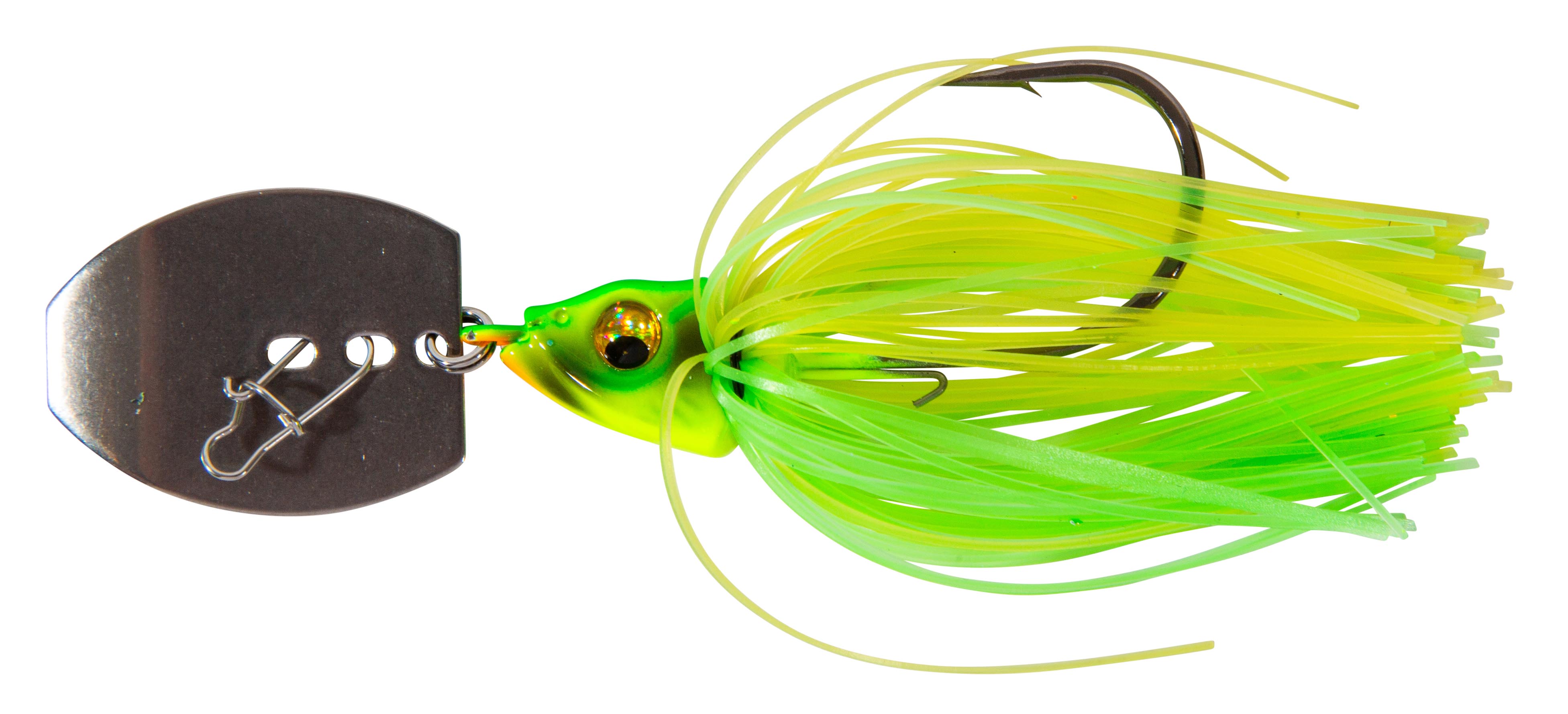 Ultimate Tungsten Blade Jig 3/0 (10.6g) - Chartreuse Tiger