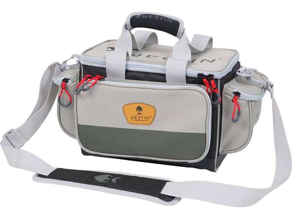 Westin W3 Lure Loader Grey/Black Fishing Bag (Includes 4 Tackleboxes!)