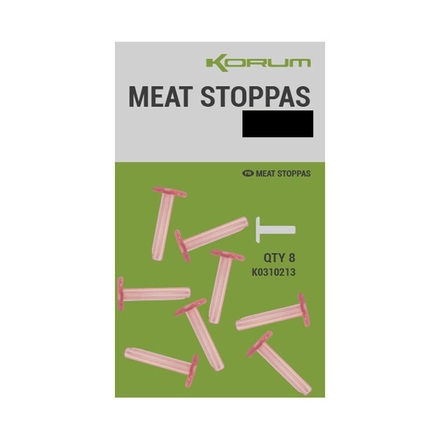 Korum Meat Stoppas - Small (8 Pieces)