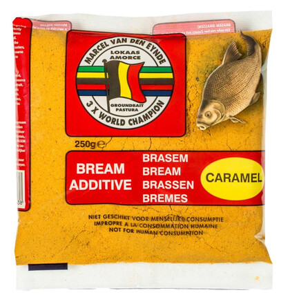 Marcel Van Den Eynde Brasem Caramel Groundbait Additive (250g)