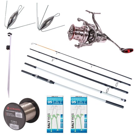 Ultimate Bluecore Travel Surf Beach Rod Set 3.90m